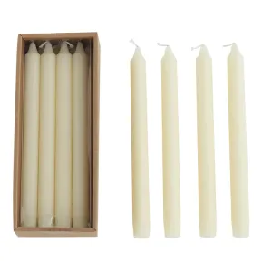 10" UNSCENTED TAPER CANDLES