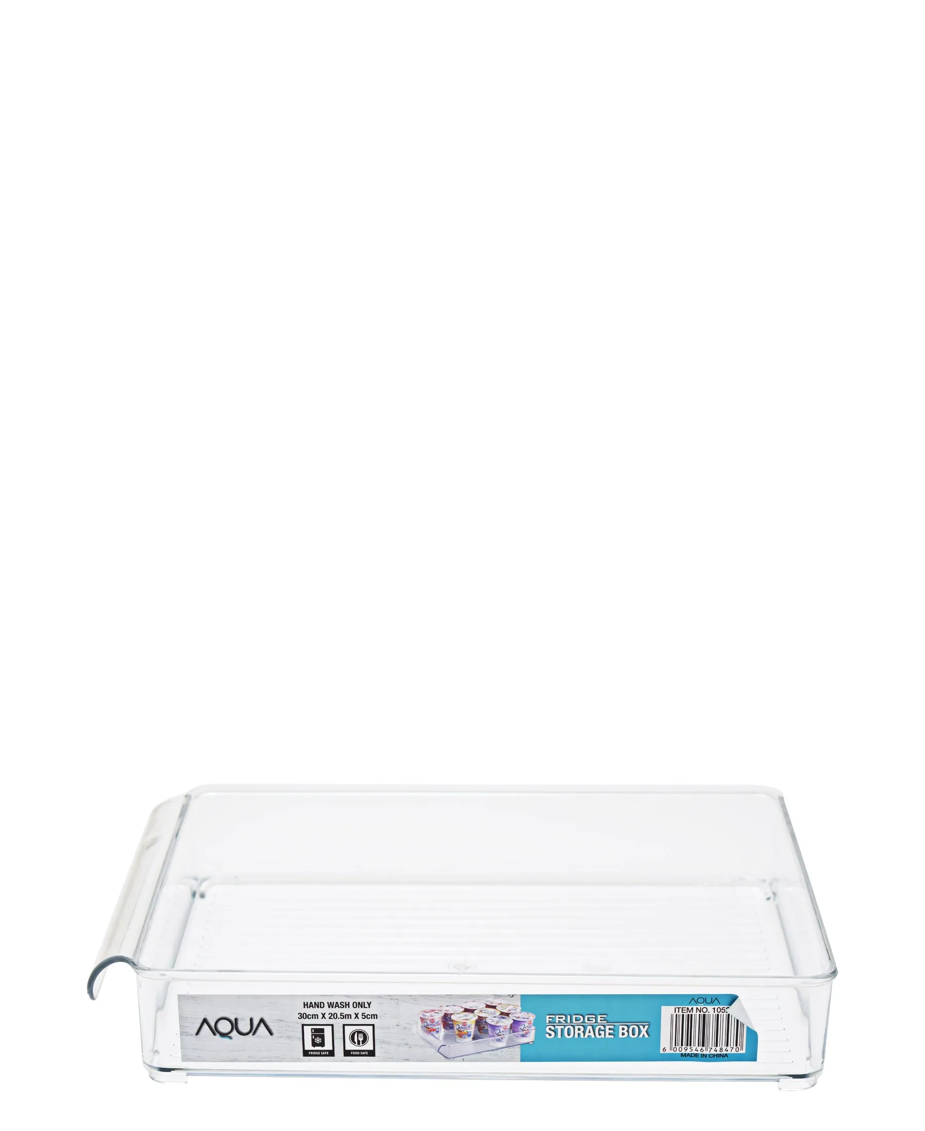 Aqua Fridge Storage Box 30cm - Clear