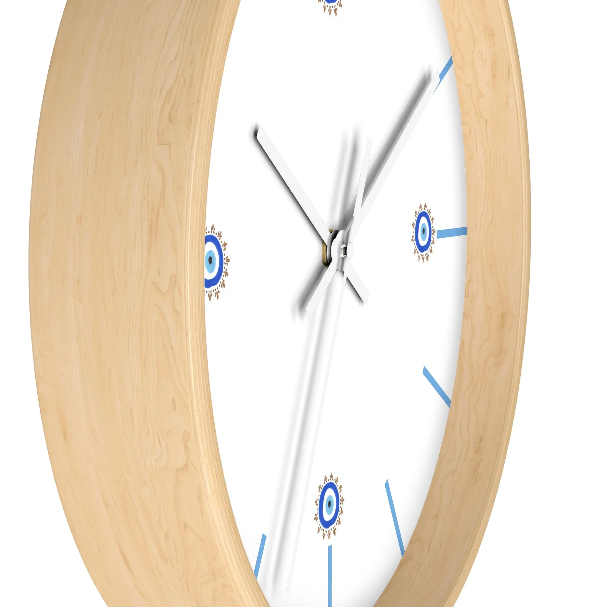 Blue Eye Wall Clock By Yas