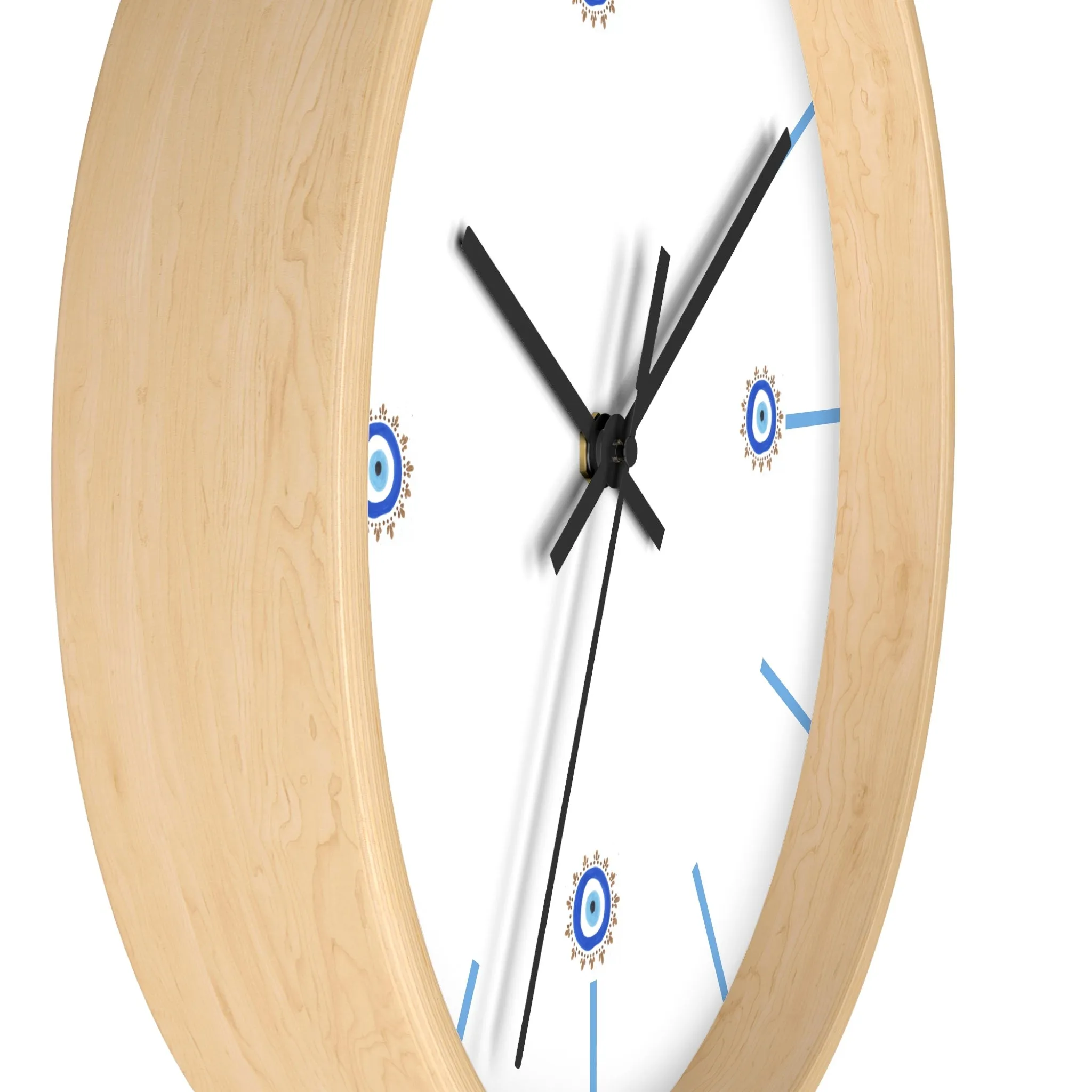 Blue Eye Wall Clock By Yas