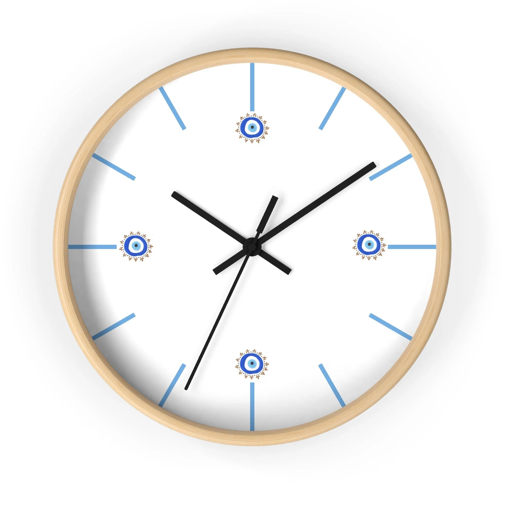 Blue Eye Wall Clock By Yas