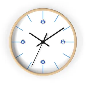 Blue Eye Wall Clock By Yas