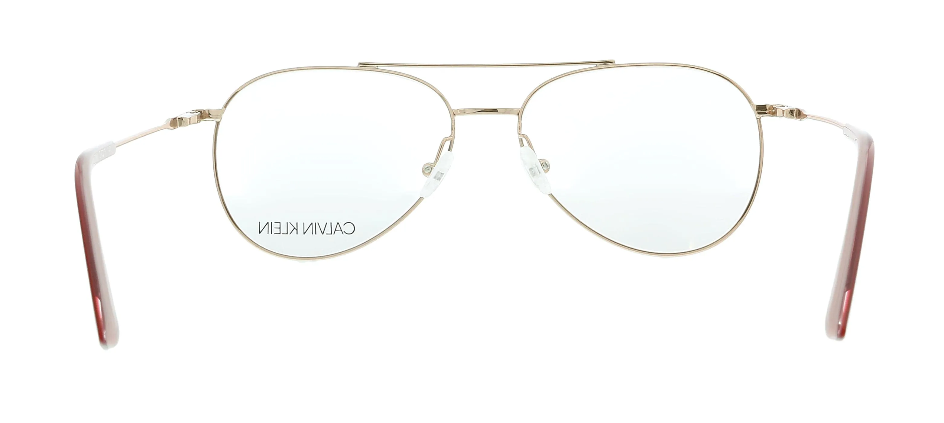 Calvin Klein CK19112 780 Rose Gold Aviator Eyeglasses