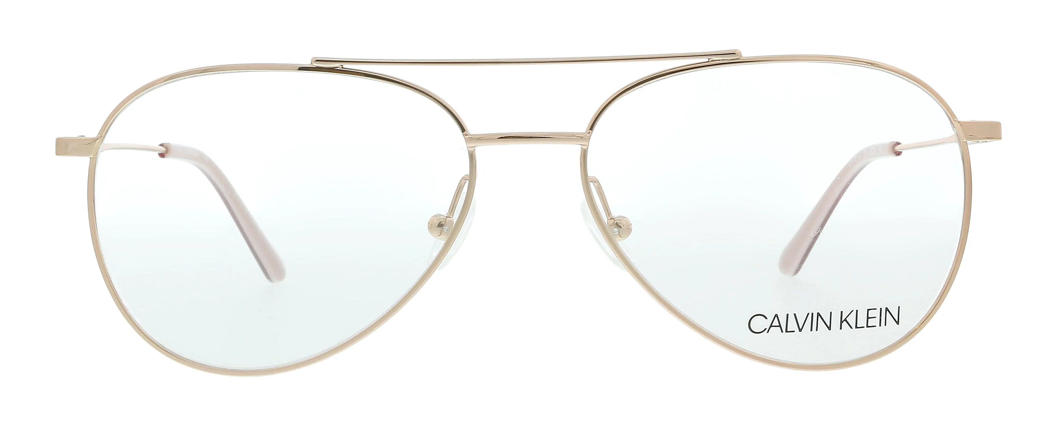 Calvin Klein CK19112 780 Rose Gold Aviator Eyeglasses