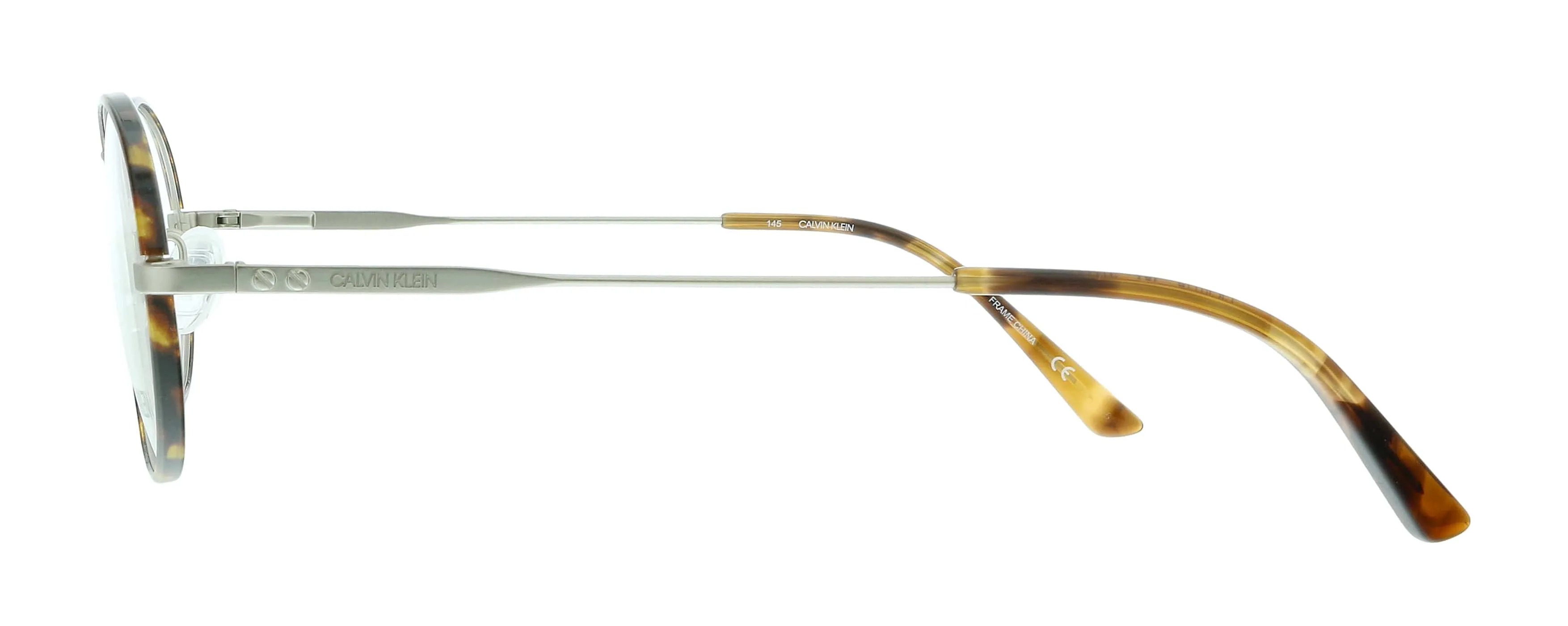 Calvin Klein CK20115 282 Honey Tortoise Oval Eyeglasses