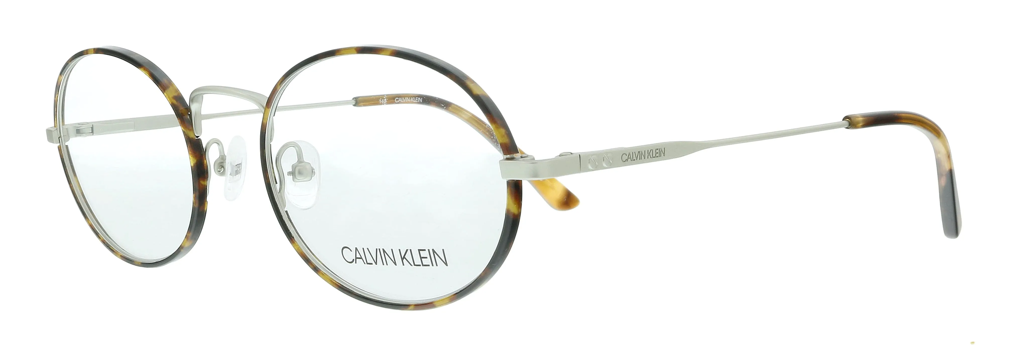 Calvin Klein CK20115 282 Honey Tortoise Oval Eyeglasses