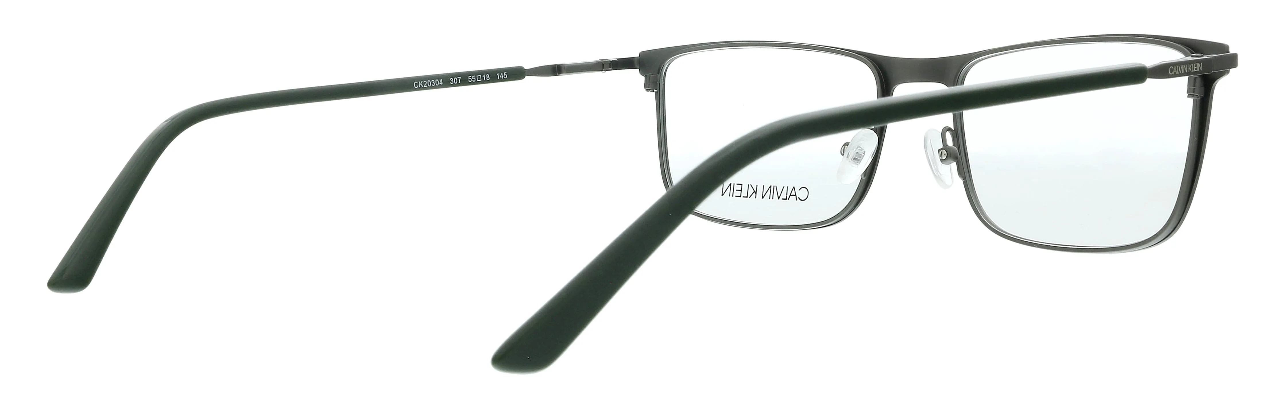 Calvin Klein CK20304 307 Matte Forest Green Rectangle Eyeglasses