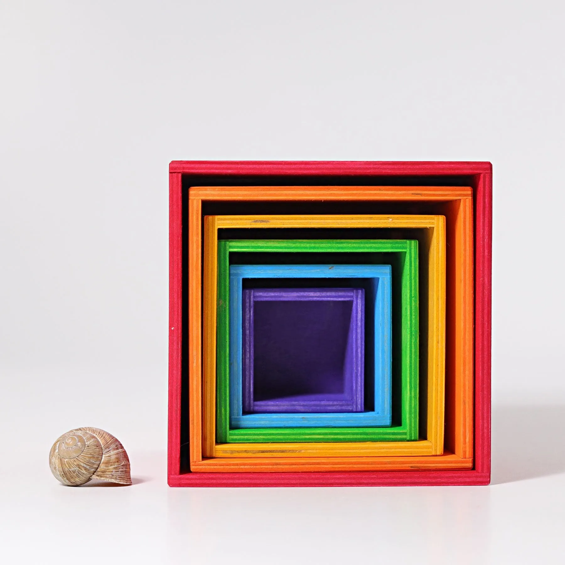 Grimm's Wooden Rainbow Box Set, Large