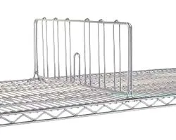 Metro DD18BL Black Wire Shelf Divider for 18" Shelves