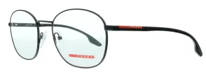 Prada  0PS 51NV 1AB1O1 Black Prada's stylish take on classic round frames Eyeglasses