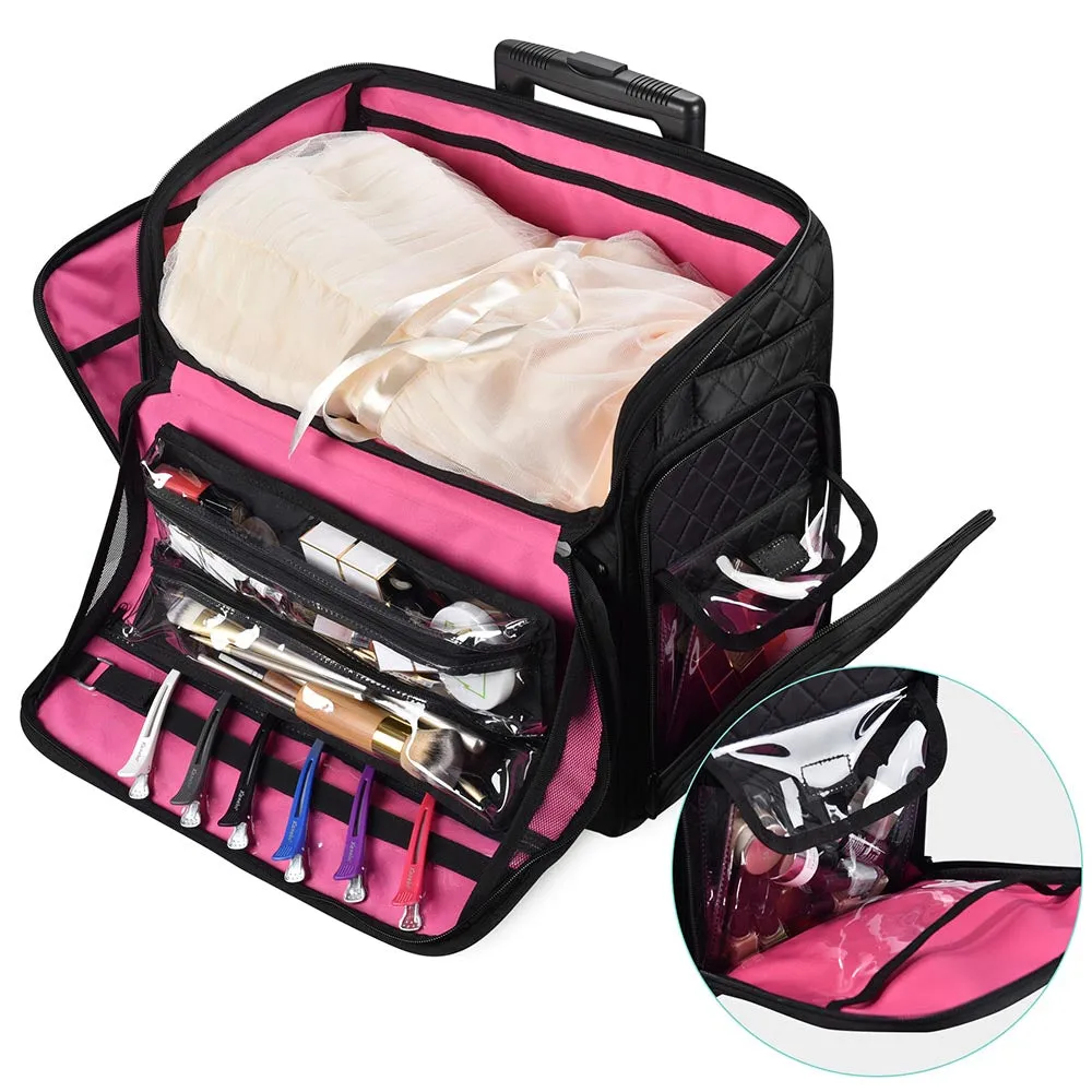 Optimized Rolling Tote for Doctors, Teachers, and Sales Representatives