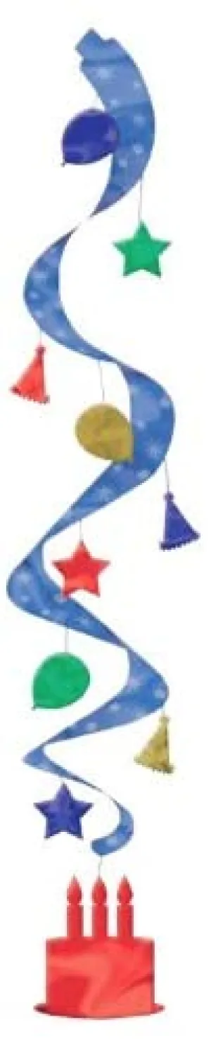 Spiral Decoration - Birthday