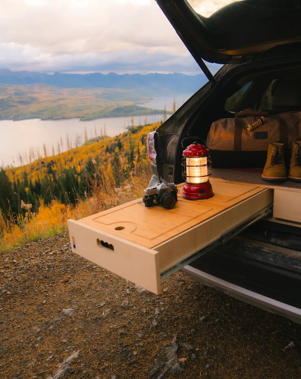 Subaru Outback 2015  Dual Drawer Storage PreCut Kit