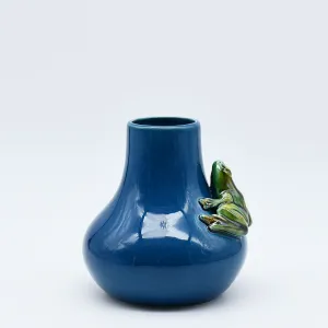 Vase en céramique "Rãs" - Bleu