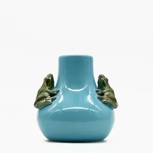 Vase en céramique "Rãs" - Turquoise