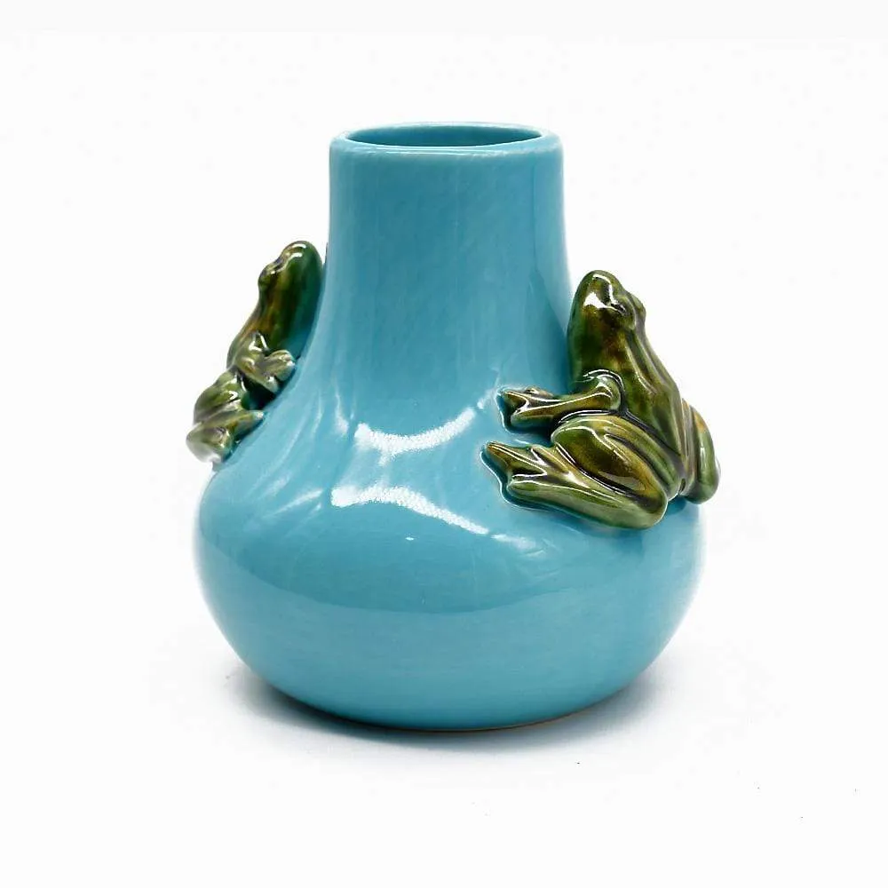 Vase en céramique "Rãs" - Turquoise