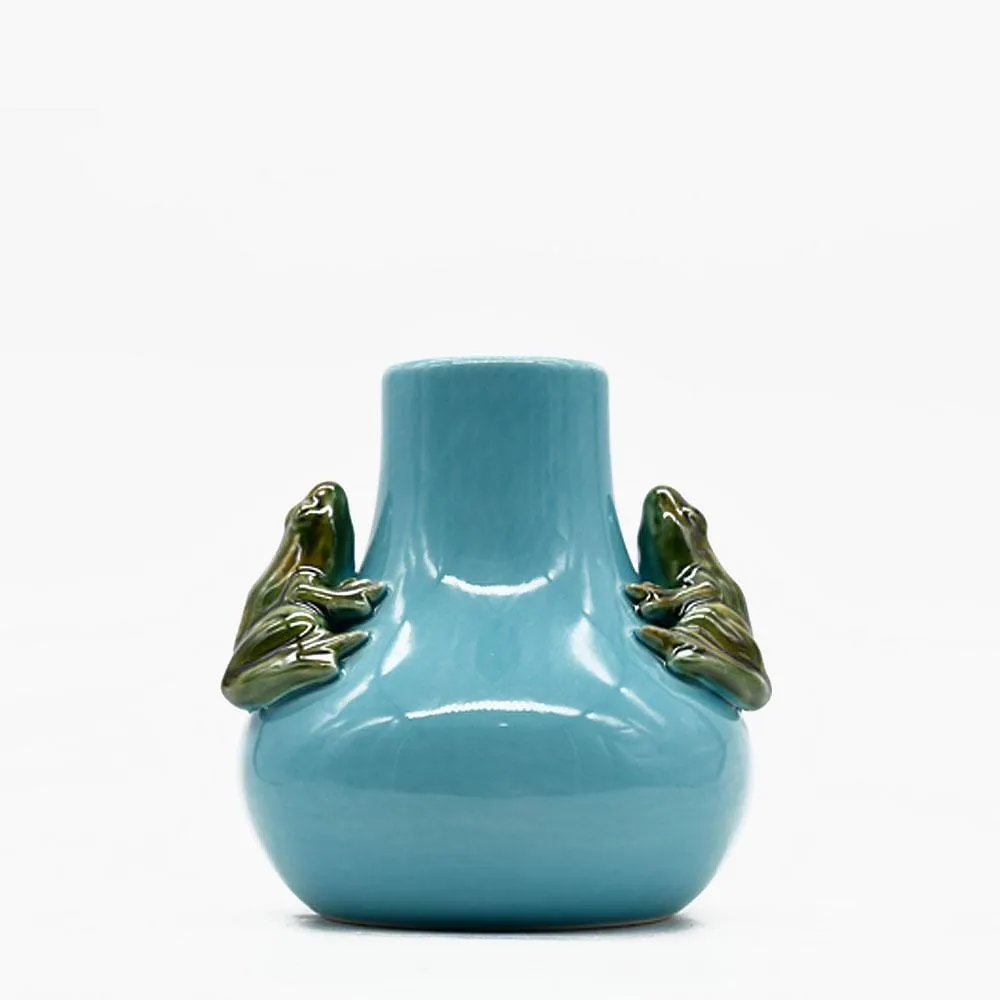 Vase en céramique "Rãs" - Turquoise